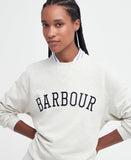 Barbour Northumberland Sweatshirt - Cloud/Navy