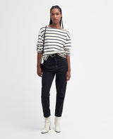 Barbour Caroline Sweatshirt - Antique White Stripe