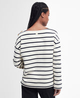 Barbour Caroline Sweatshirt - Antique White Stripe