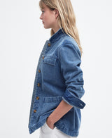 Barbour Macy Overshirt - Indigo Chambray