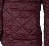Barbour Deveron Polarquilt Jacket - Winter Blackberry