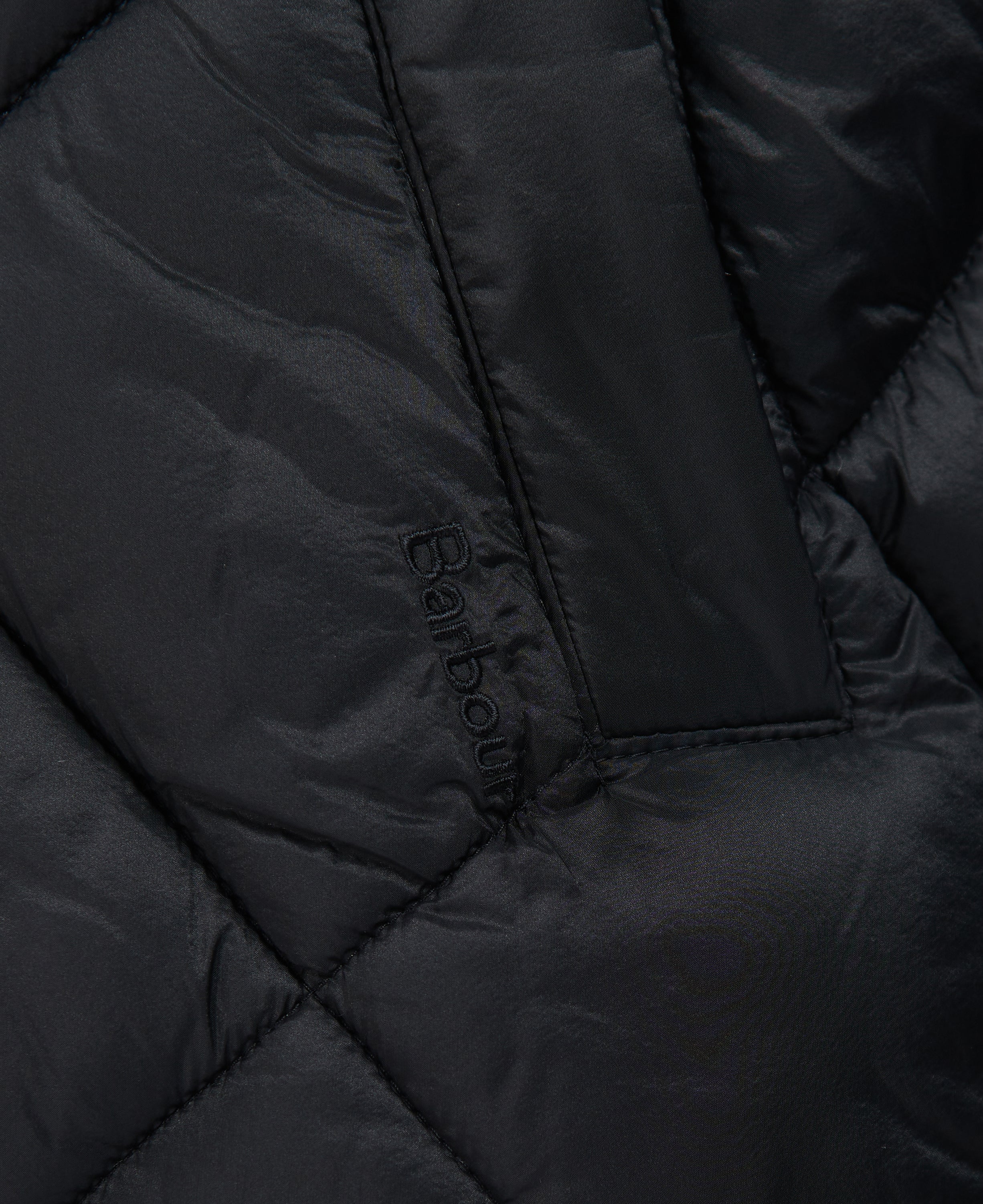 Barbour Hoxa Quilted Jacket - Black/Ancient