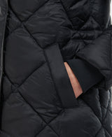 Barbour Hoxa Quilted Jacket - Black/Ancient