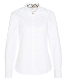 Barbour Lavender Shirt - White
