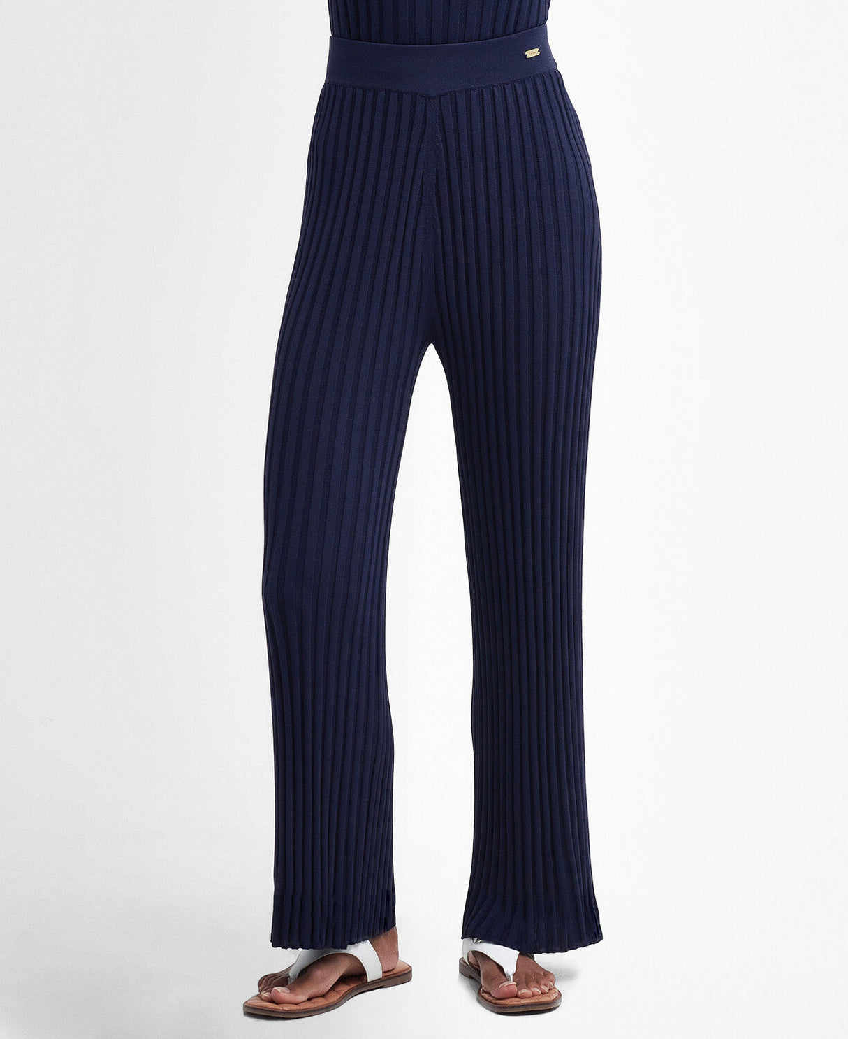 Barbour Julia Knitted Trousers - Navy