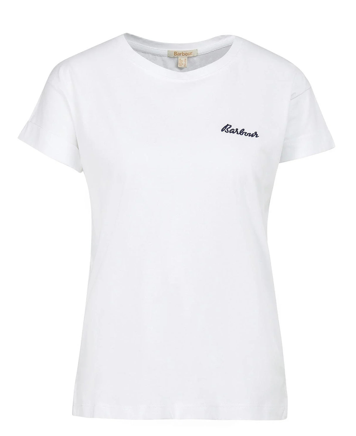 Barbour Kenmore T-Shirt - White/Navy
