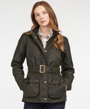 Barbour Montgomery Wax Jacket - Olive