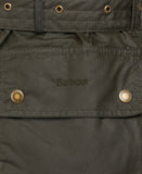 Barbour Montgomery Wax Jacket - Olive