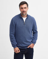 Barbour Whitfield Half Zip - Navy