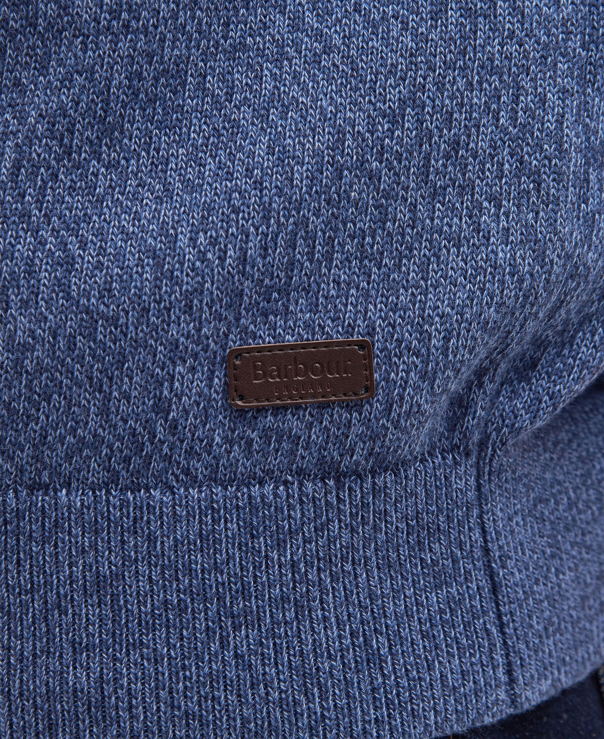 Barbour Whitfield Half Zip - Navy