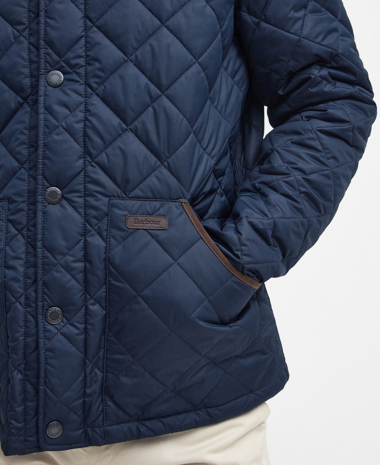 Barbour Thornley Quilt Jacket - Navy