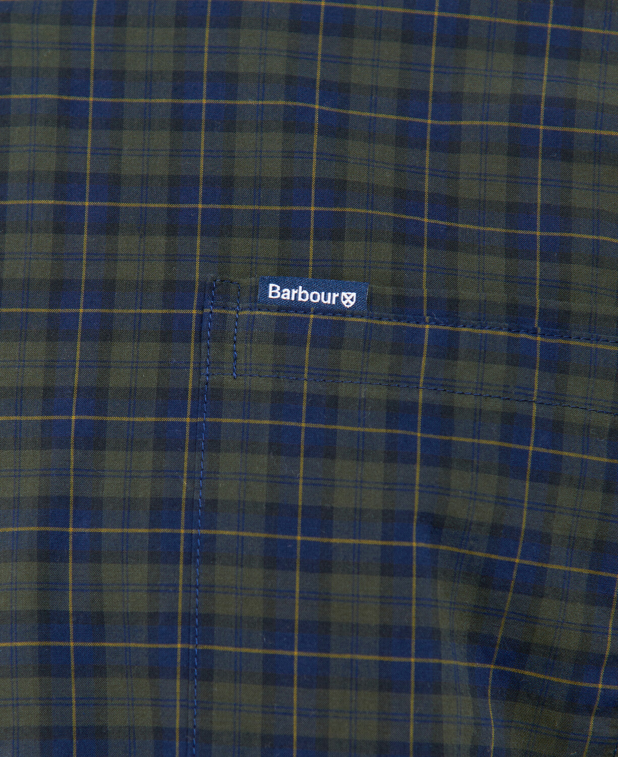 Barbour Lomond Tailored Shirt - Olive Night