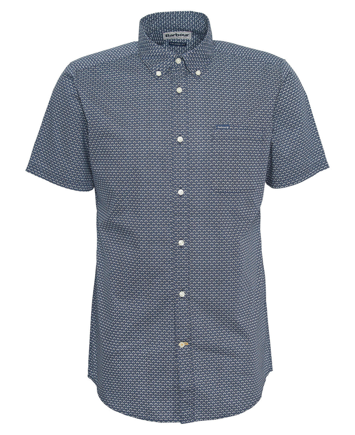 Barbour Shell S/S Tailored Shirt - Navy