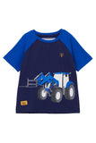 Lighthouse Mason T Shirt - Blue Frontloader