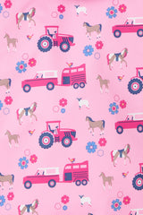 Lighthouse Olivia Girls Coat - Blush Pink Farm