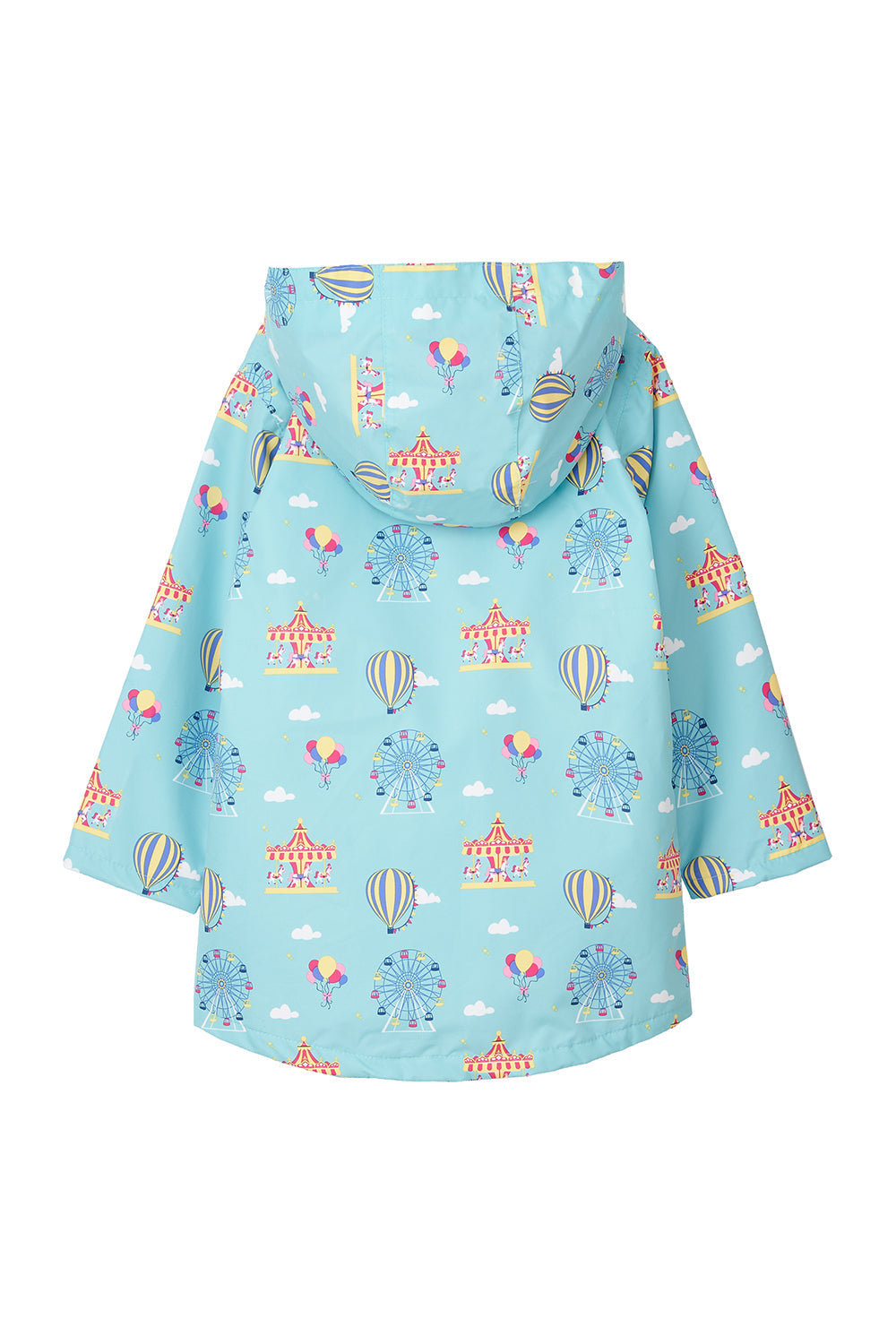 Lighthouse Olivia Girls Coat - Blue Fairground