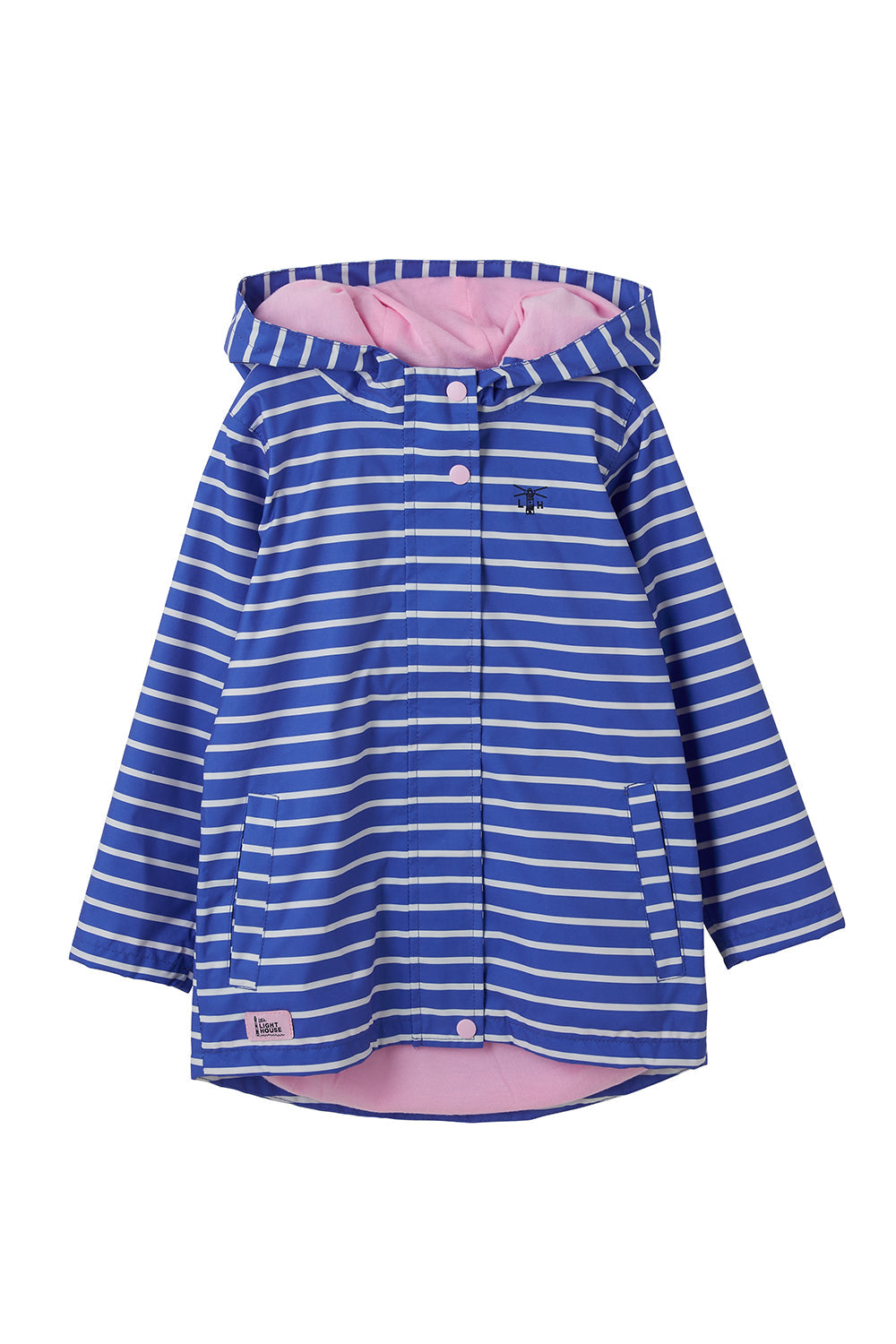 Lighthouse Olivia Girls Coat - Parma Stripe