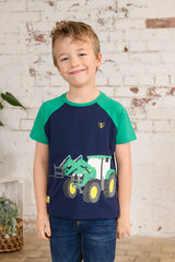 Lighthouse Mason T Shirt - Green Frontloader