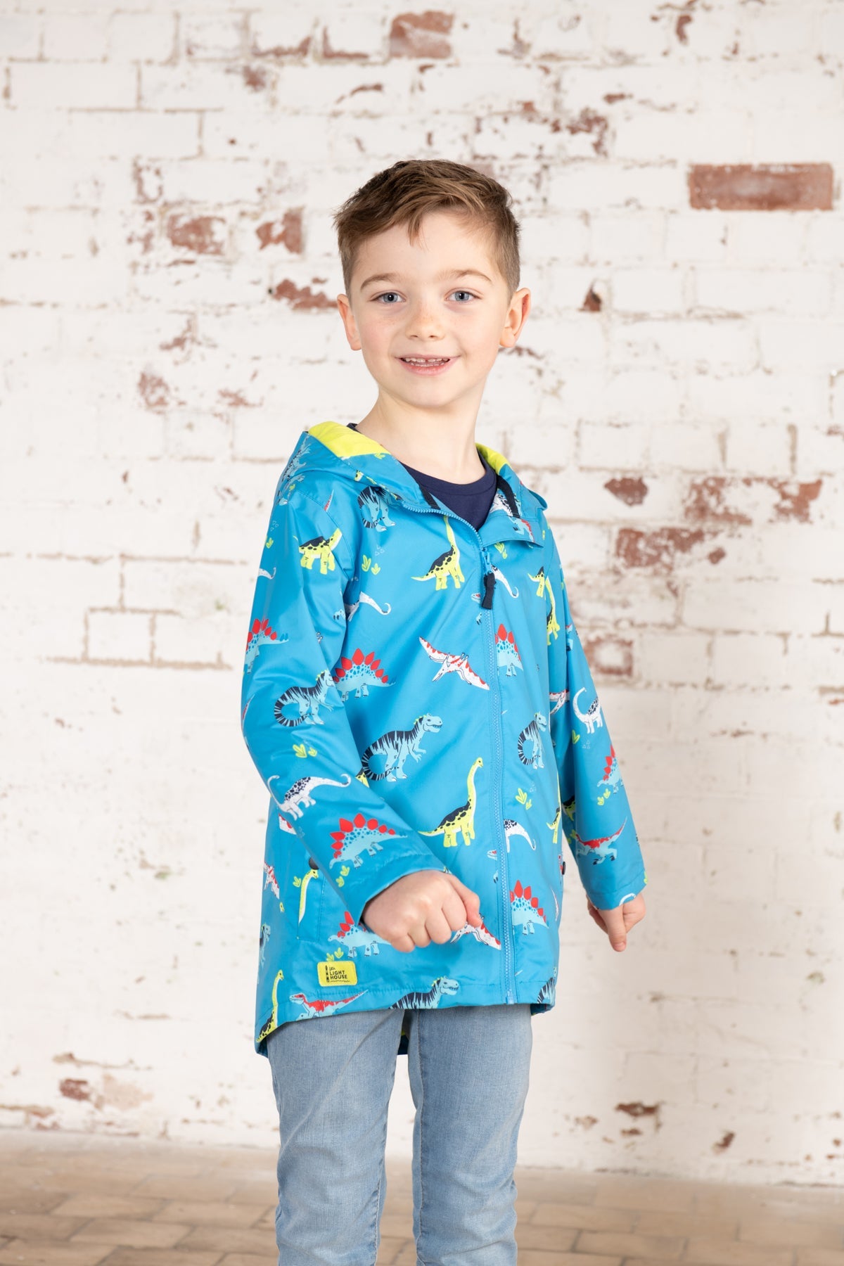 Lighthouse Ethan Boys Coat - Dino