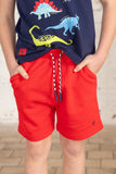 Lighthouse Louie Shorts - Red