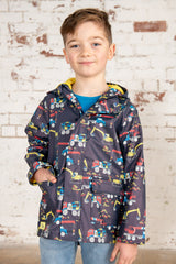 Lighthouse Anchor Boys Coat - Construction