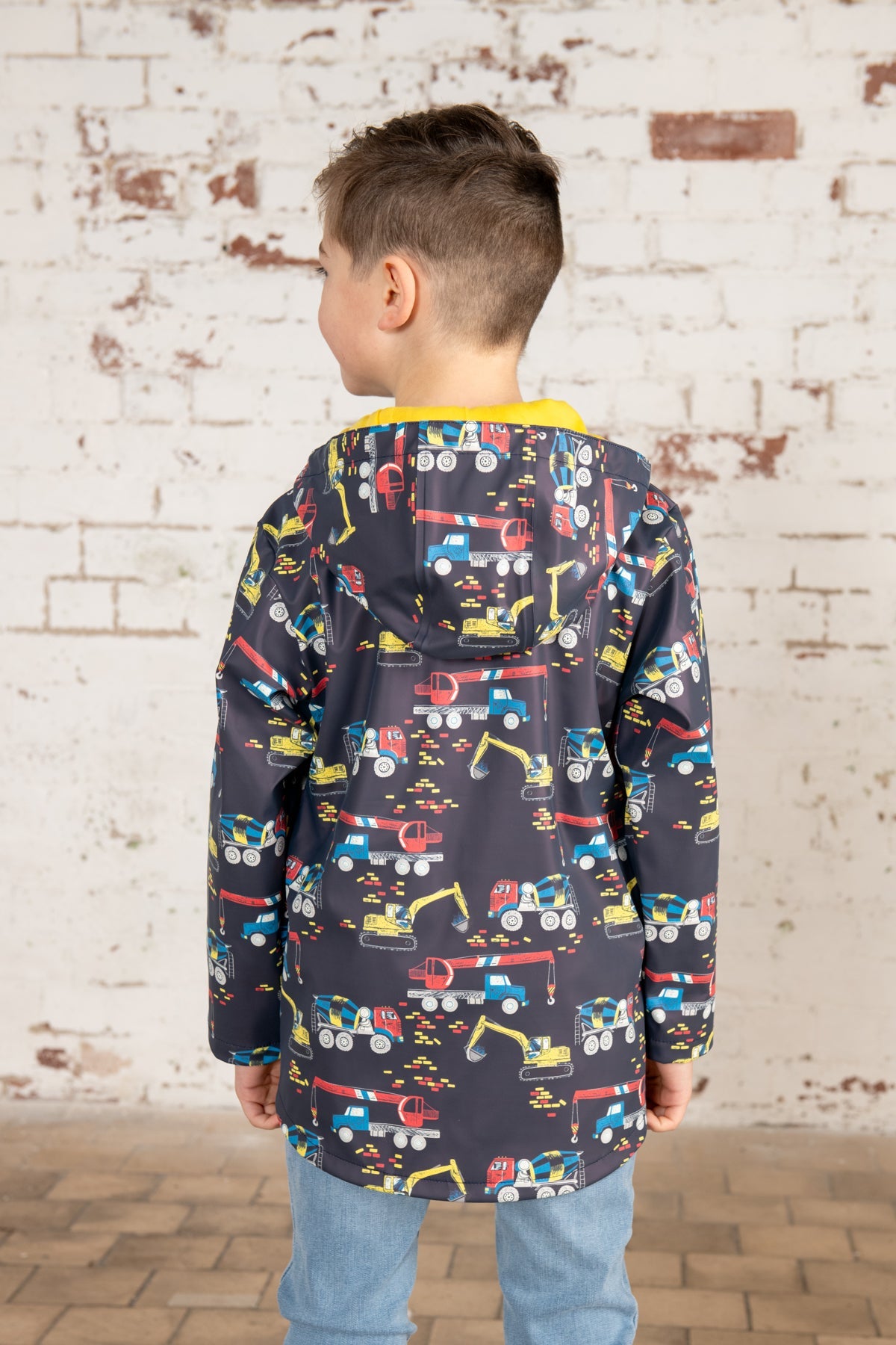 Lighthouse Anchor Boys Coat - Construction