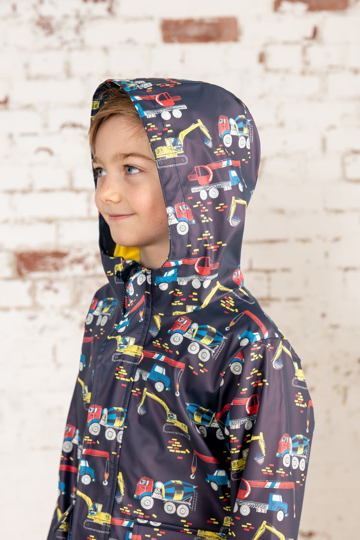 Lighthouse Anchor Boys Coat - Construction