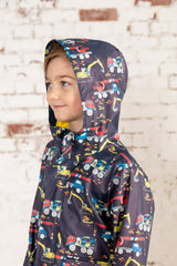 Lighthouse Anchor Boys Coat - Construction