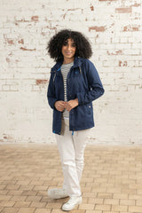 Lighthouse Ladies Beachcomber Coat - Navy