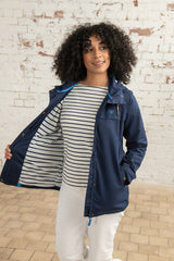 Lighthouse Ladies Beachcomber Coat - Navy