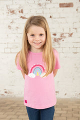 Lighthouse Causeway Kids T-Shirt - Rainbow