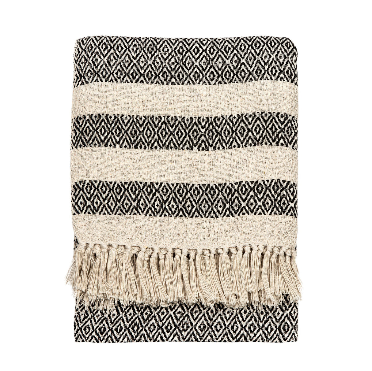 Scandi Boho Blanket Throw