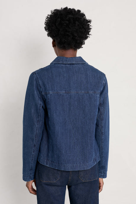 Seasalt Seven Stones Jacket - Dark Wash Indigo