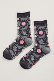 Seasalt Womens Arty Socks - Campanula Nickel