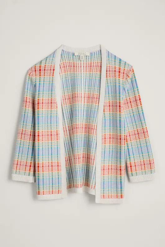 Seasalt 3/4 Bosporthennis Cardigan - Welkin Multi