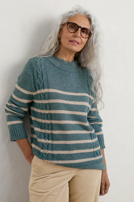 Seasalt Jetty Reach Jumper - Ahoy Wade Aran*