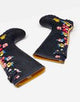 Joules Wellies - Navy Floral Leopard