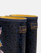 Joules Wellies - Navy Floral Leopard