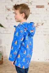 Lighthouse Ethan Boys Coat - Blue Boat