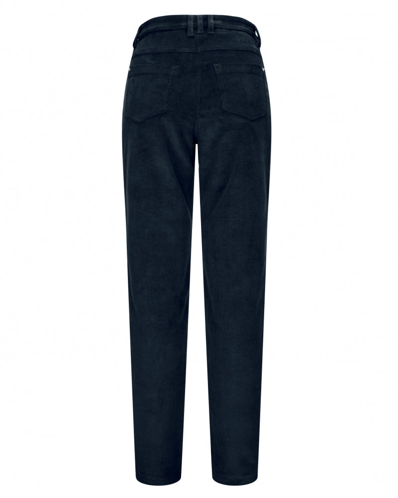 Hoggs Of Fife Ceres Ladies Stretch Cord Jean - Navy