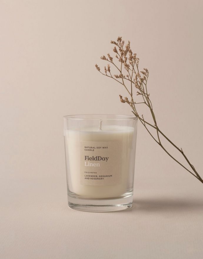 FieldDay Classic Large Candle - Linen